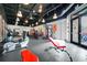 Modern gym with fitness equipment available for exercise and training at 652 Benoi Dr, Davenport, FL 33896