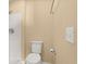 Bathroom with white toilet at 6819 Belmar Dr, Orlando, FL 32807