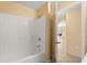 Bathroom with tiled shower at 6819 Belmar Dr, Orlando, FL 32807