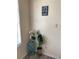 Corner in dining room with wood-look floors and decorations at 8121 Via Bonita, Sanford, FL 32771