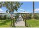 Private dock on the water with a gazebo at 106 Turtle Run, Umatilla, FL 32784
