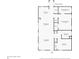 Floor plan showcasing layout with kitchen, living room, dining room, bedrooms, and bathrooms at 106 Turtle Run, Umatilla, FL 32784
