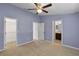 Open bedroom with walk-in closet and ensuite bathroom entrances at 12335 Cruxbury Dr, Windermere, FL 34786