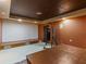 Finished basement space with a boxing bag and space for activities and recreation at 1391 Terry Ln, Kissimmee, FL 34744
