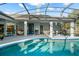 This is a fantastic view of the pool, spa, and backyard at 14131 Islamorada Dr, Orlando, FL 32837
