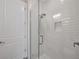This shower features subway tiles, a glass enclosure, and a double shower head at 242 W Lyman Ave, Winter Park, FL 32789