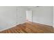Empty bedroom features hardwood floors, two closets, and neutral paint at 2915 Hargill Dr, Orlando, FL 32806