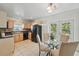 Eat-in kitchen featuring stainless steel appliances and French doors to outside deck at 2915 Hargill Dr, Orlando, FL 32806