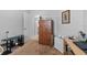 Bedroom with carpeted floors, a closet, a desk, and a printer at 2966 Derby Dr, Deltona, FL 32738