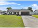 Charming single-story home with a well-maintained lawn and inviting curb appeal on a sunny day at 2966 Derby Dr, Deltona, FL 32738
