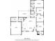 Detailed floor plan showcasing the layout of this spacious home with four bedrooms and a screened in porch at 315 Pickering Ct, Longwood, FL 32779