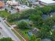 An aerial photo offering a great perspective of the home's amenities: pool, tennis court and playground at 3518 Edlingham Ct, Belle Isle, FL 32812