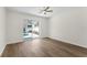 Bedroom with sliding glass doors to the pool and outdoor area at 554 Queensbridge Dr, Lake Mary, FL 32746