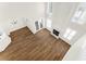 Open-concept living room with high ceilings, fireplace and many windows for plenty of natural light at 554 Queensbridge Dr, Lake Mary, FL 32746