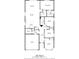 Detailed floor plan showcasing the layout of the home, including the living room, kitchen, bedrooms, and garage at 5641 Oak Knoll Dr, St Cloud, FL 34771