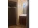 Bathroom featuring shower and vanity with sink and medicine cabinet at 706 Lighthouse Ct, Altamonte Springs, FL 32714