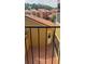 View of the patio with brick flooring and a private storage area at 706 Lighthouse Ct, Altamonte Springs, FL 32714