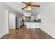 Eat in kitchen with stainless steel appliances, breakfast bar, and ample counter space at 1189 Rib Ave, St Cloud, FL 34771