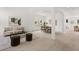 Cozy living space with elegant decor and a view of the outdoors at 14927 Faversham Cir, Orlando, FL 32826