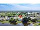 Aerial view of house showing proximity to lake at 344 Buenaventura Blvd, Kissimmee, FL 34743