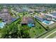 Overhead shot shows the property and community by a lake, with a pin indicating its location at 4071 Isabella Cir, Windermere, FL 34786