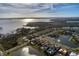 Scenic aerial view showcasing an upscale community nestled amidst lakes and lush greenery at 4071 Isabella Cir, Windermere, FL 34786