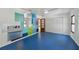 Bedroom with painted panel accents and an ensuite bathroom at 6327 Ridgeberry Dr, Orlando, FL 32819