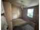 View of bedroom with carpeted floor, ceiling fan, and window at 749 Saddlewood Blvd, Lakeland, FL 33809