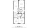 Second floor layout of the home, including the main bedroom with bath, a sitting room and two additional bedrooms at 9425 Holliston Creek Pl, Winter Garden, FL 34787
