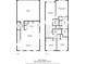 Full home floor plan showing layout of both first and second floor at 9425 Holliston Creek Pl, Winter Garden, FL 34787