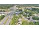 The aerial shot shows the property's proximity to nearby commercial areas and ease of access to main roadways at 9616 River Walk Ct, Orlando, FL 32825