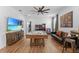 Spacious game room includes a pool table and arcade games for entertainment at 1425 Paget Cv, Sanford, FL 32771