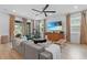 Bright and modern living room has natural light at 1425 Paget Cv, Sanford, FL 32771