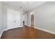 Bedroom featuring wood-look flooring and ensuite bath at 14525 Englert Aly, Orlando, FL 32827