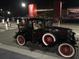 Beautiful 1930s Model A Ford on display at night at 14525 Englert Aly, Orlando, FL 32827