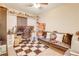 Unique bedroom design features a workstation, display shelves, and a cozy seating area at 15303 Sw 52Nd Cir, Ocala, FL 34473
