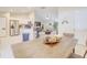 Open concept living space featuring a large kitchen, tile floors and neutral colors at 15303 Sw 52Nd Cir, Ocala, FL 34473