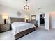 Cozy main bedroom featuring plush carpeting and ensuite bathroom access at 15865 Bradicks Ct, Clermont, FL 34711