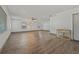 Spacious living area with hardwood flooring, bright lighting, and a flexible layout at 1623 Cumbie Ave, Orlando, FL 32804