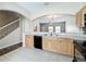 Well-equipped kitchen offers ample counter space and a view to the living room at 16724 Cedar Crest Dr, Orlando, FL 32828
