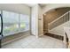 Eat-in kitchen nook with a window offers a view to the side yard at 16724 Cedar Crest Dr, Orlando, FL 32828
