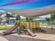 Community playground with play structures, slides, and shade covers for a fun outdoor experience at 16724 Cedar Crest Dr, Orlando, FL 32828
