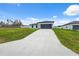 Modern home with a two-car garage and long driveway at 17139 Sw 44Th Cir, Ocala, FL 34473