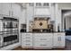 Chef's kitchen featuring stainless steel appliances and granite countertops at 190 Osprey Hammock Trl, Sanford, FL 32771