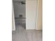 Carpeted living area with sliding closet door and ample open space at 2817 Fitzooth Dr, Winter Park, FL 32792