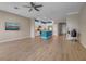Expansive living area showcasing stylish decor, an open floor plan, and natural light at 2936 Econ Landing Blvd, Orlando, FL 32825