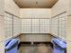 Secure mailboxes for residents, conveniently located in the building's lobby area at 100 S Eola Dr # 611, Orlando, FL 32801