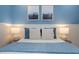 Stylish bedroom showcasing a comfortable bed with accent lighting, creating a cozy and inviting retreat at 10251 Ebb Tide Ln, Orlando, FL 32821