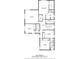 Detailed second floor plan showcasing the layout with dimensions of rooms including primary and other bedrooms at 11707 Hampstead St, Windermere, FL 34786