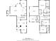 Floor plans for both floors showing bedroom, kitchen, living spaces, dimensions, and total square footage at 11707 Hampstead St, Windermere, FL 34786